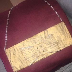 Snake pattern wristlet by Expressions NYC